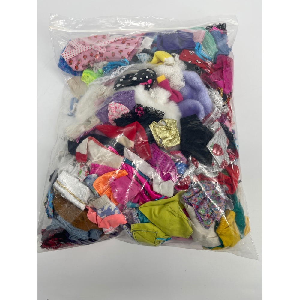 Barbie Doll Clothing Lot Mixed Outfits Dresses Accessories Bulk Mattel Toy